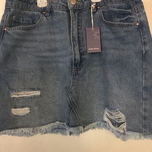 Jean skirt